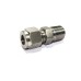 SS Male Connector Compression Double Ferrule OD Fitting Stainless Steel 304